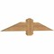 Ekena Millwork Eugene Smooth Timber Gable Bracket, Western Red Cedar, 48"W x 8"H x 1 1/2"D x 5 1/2"F, 4/12 Pitch GBW048X08X0206EUG00SWR - alternate 5